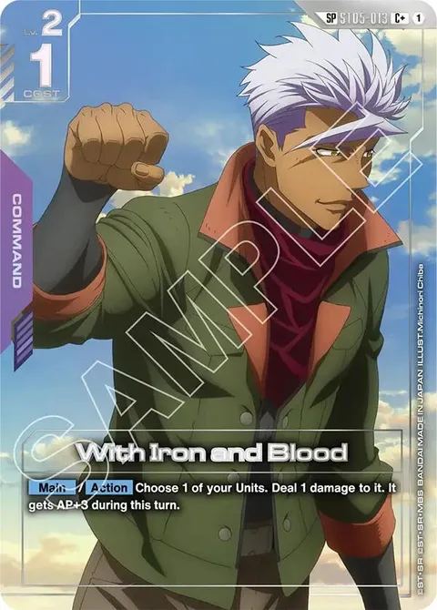 With Iron and Blood (ST05-013)