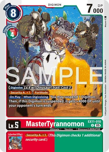 MasterTyrannomon (EX11-010)