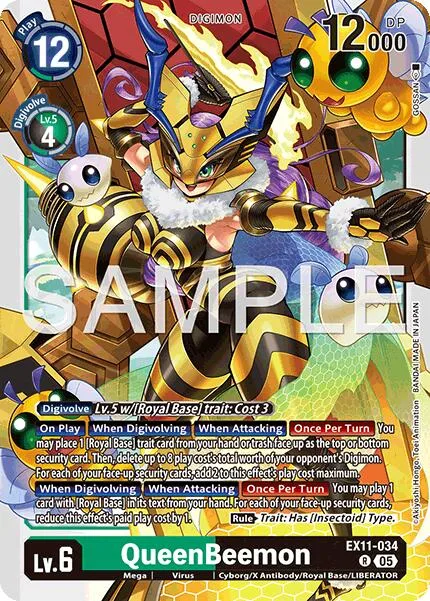QueenBeemon (EX11-034)