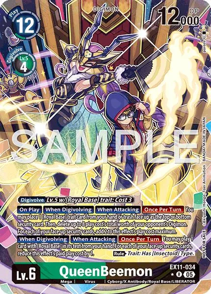 QueenBeemon (EX11-034)