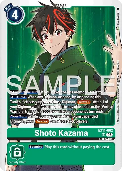 Shoto Kazama (EX11-062)