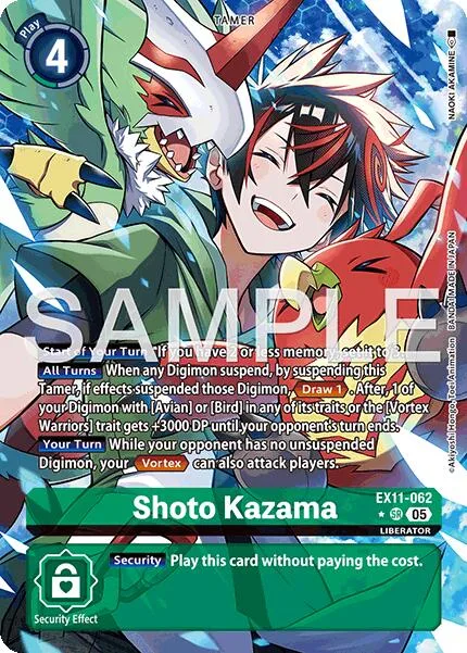 Shoto Kazama (EX11-062)