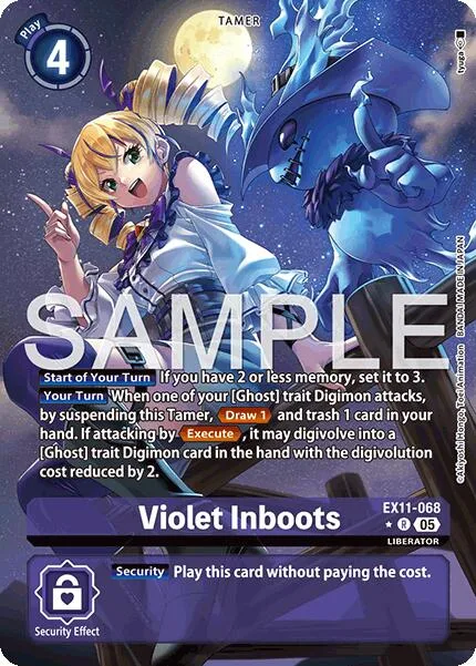 Violet Inboots (EX11-068)
