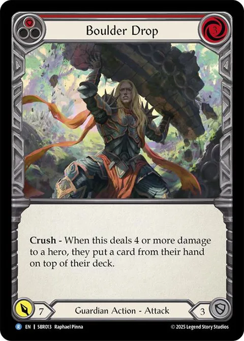 Boulder Drop (Red)