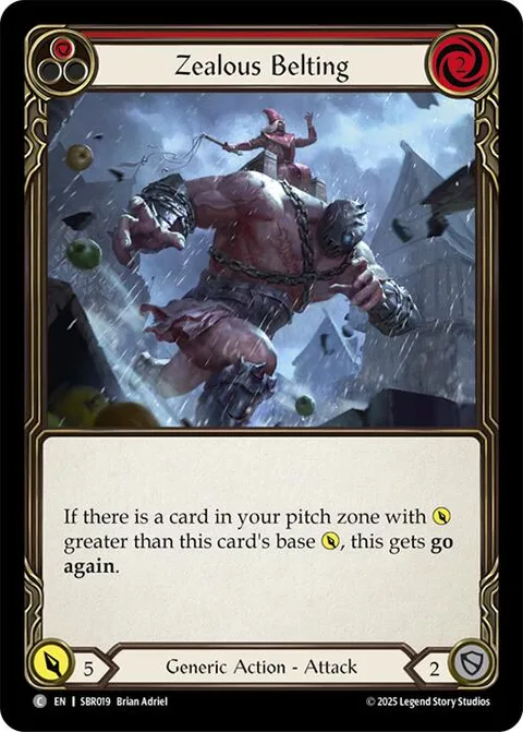 Zealous Belting (Red)