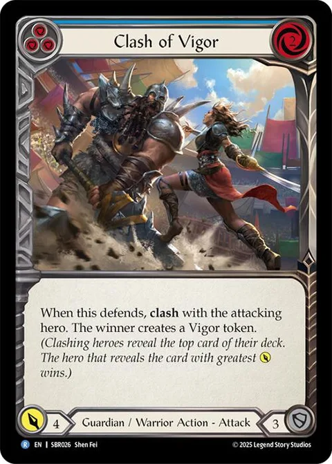Clash of Vigor (Blue)