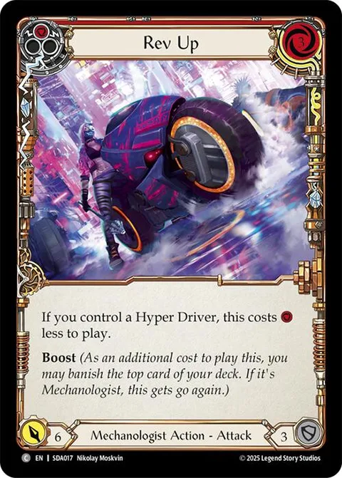 Rev Up (Red)