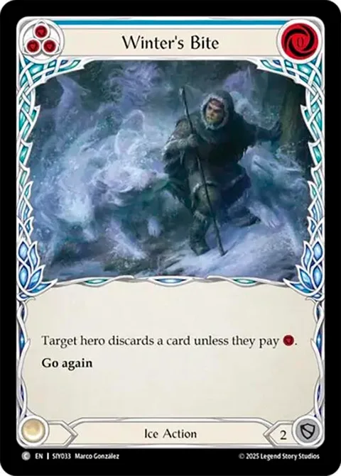 Winter's Bite (Blue)