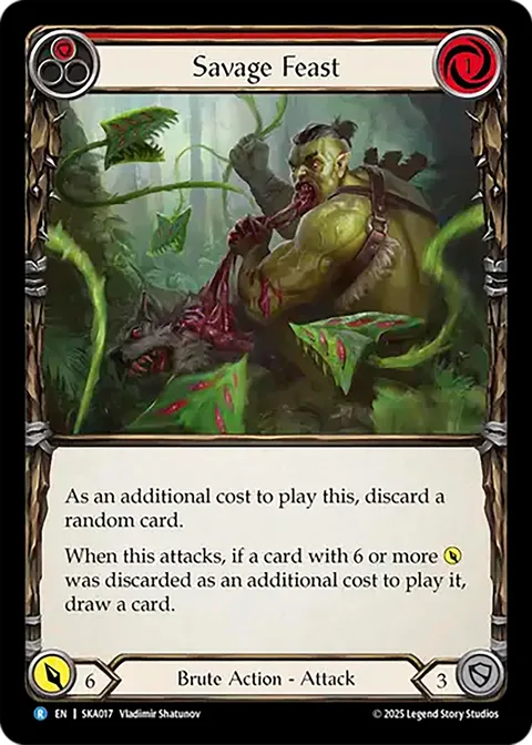 Savage Feast (Red)