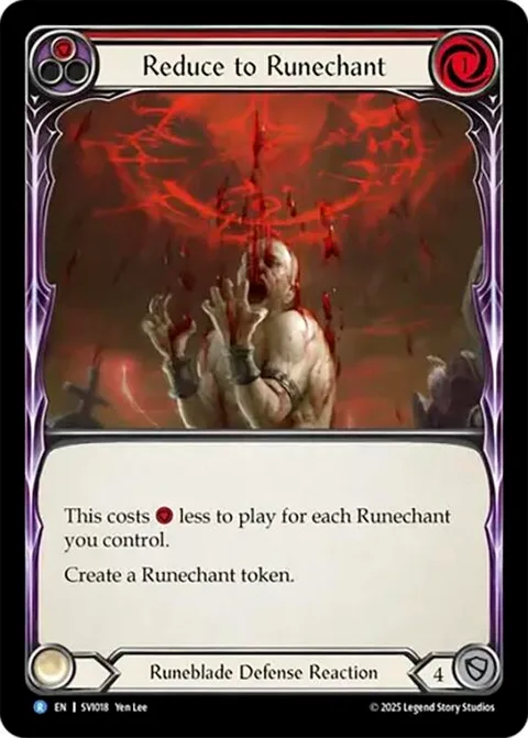 Reduce to Runechant (Red)