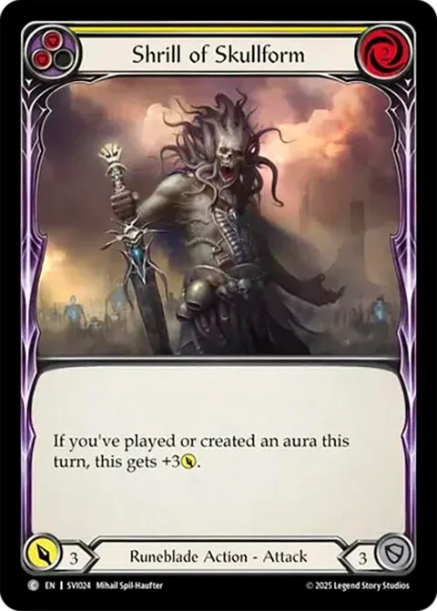 Shrill the Skullform (Yellow)