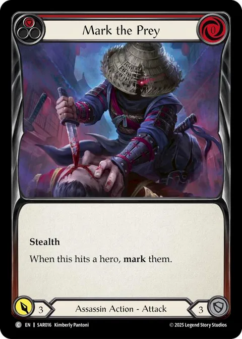 Mark the Prey (Red)