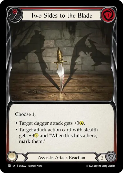 Two Sides to the Blade