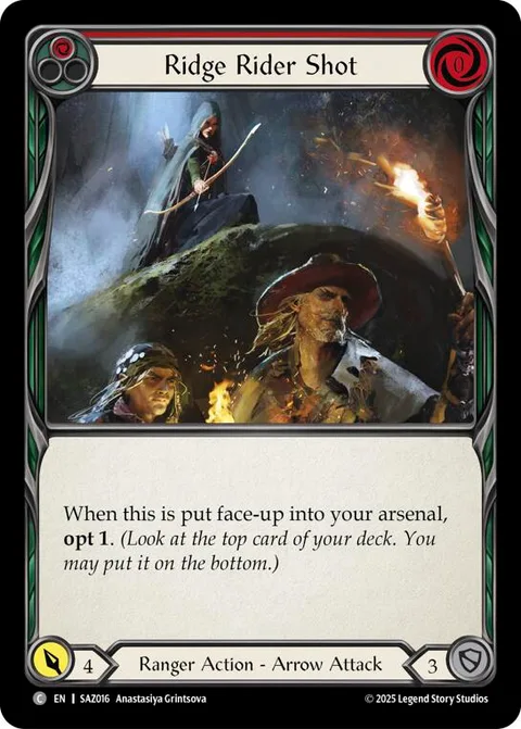 Ridge Rider Shot (Red)