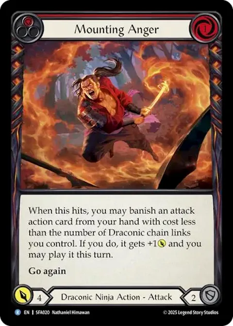 Mounting Anger (Red)