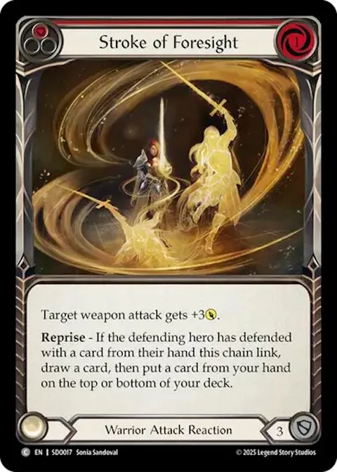Stroke of Foresight (Red)