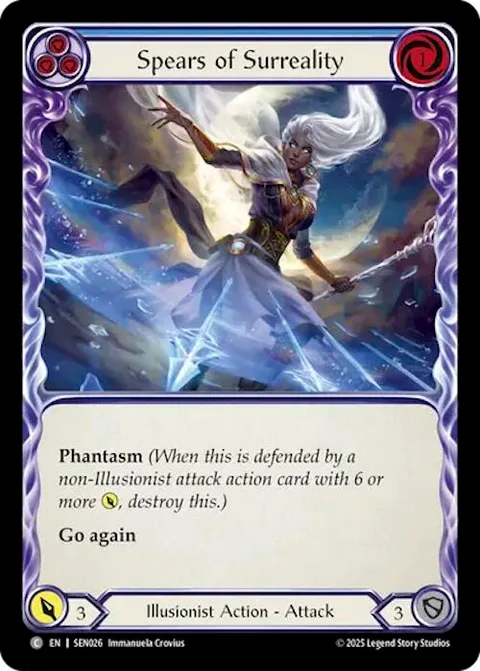 Spears of Surreality (Blue)