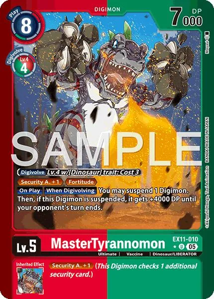 MasterTyrannomon (EX11-010)