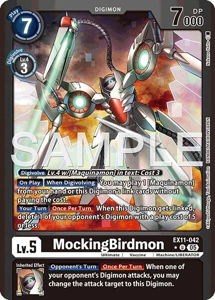 MockingBirdmon (EX11-042)