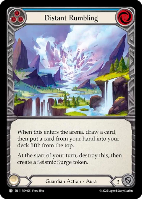 Distant Rumbling (Blue)