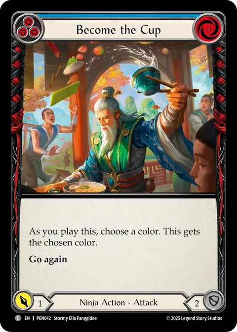 Become the Cup (Blue)