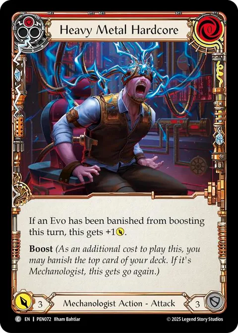 Heavy Metal Hardcore (Red)