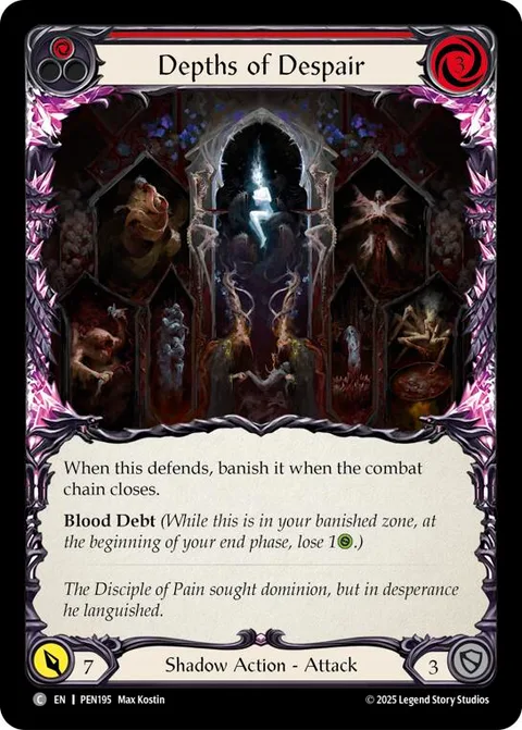 Depths of Despair (Red)