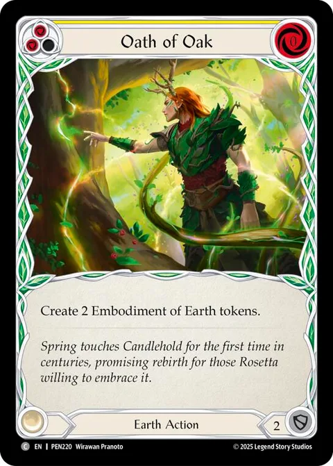 Oath of Oak (Yellow)
