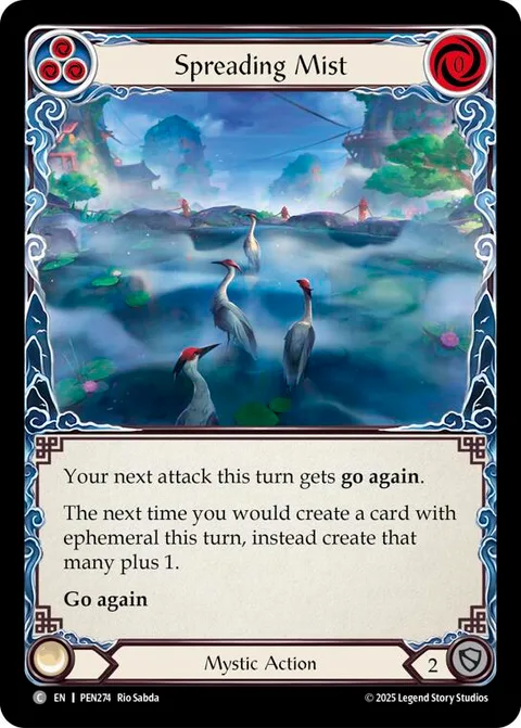 Spreading Mist