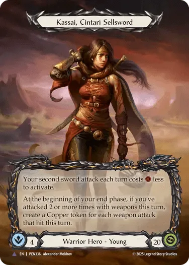 Kassai, Cintari Sellsword