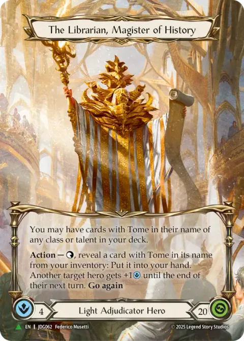 The Librarian, Magister of History