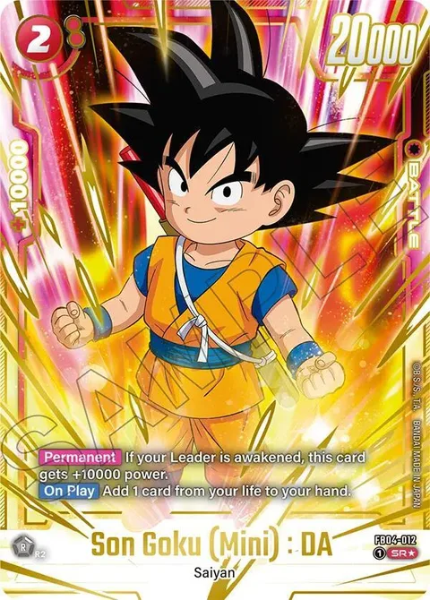 Son Goku (Mini) : DA (FB04-012) [Fusion World]