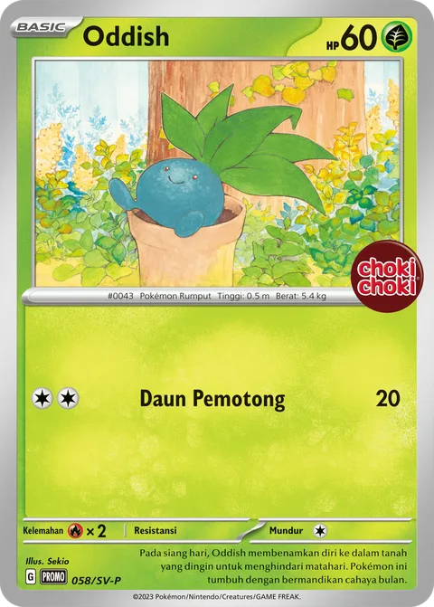 Oddish [Razor Leaf]