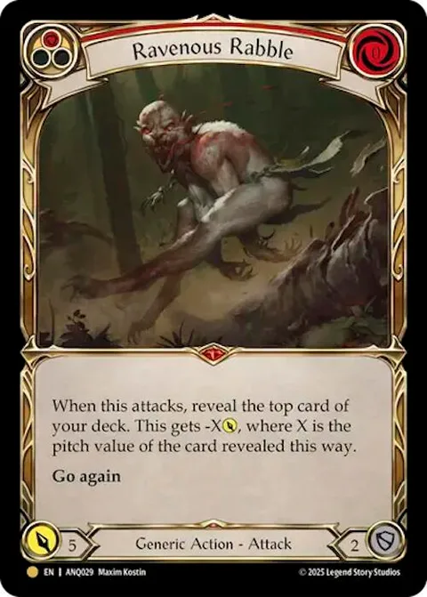 Ravenous Rabble (Red)