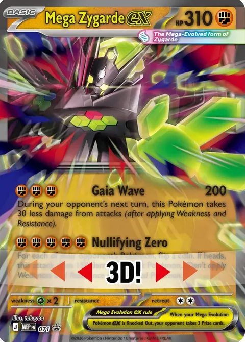 Mega Zygarde ex [Gaia Wave | Nullifying Zero]