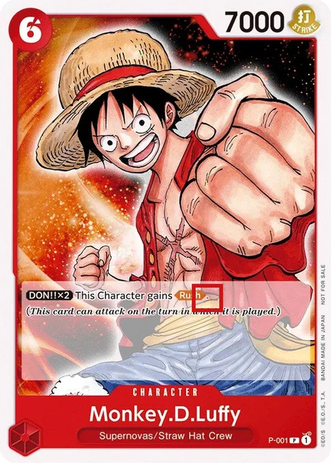 Monkey.D.Luffy (P-001)