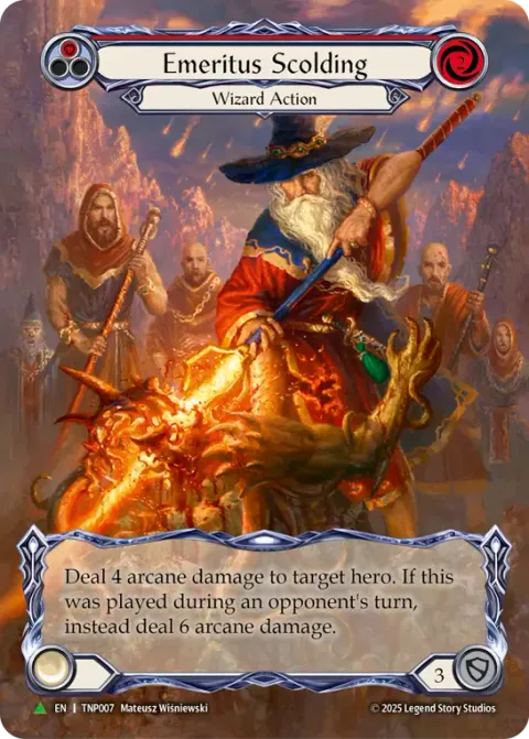 Emeritus Scolding (Red)