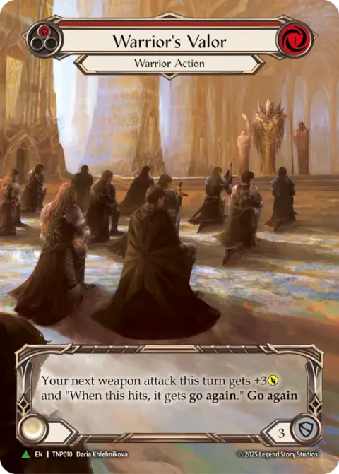 Warrior's Valor (Red)