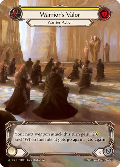 Warrior's Valor (Yellow)