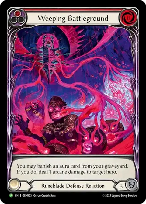 Weeping Battleground (Red)