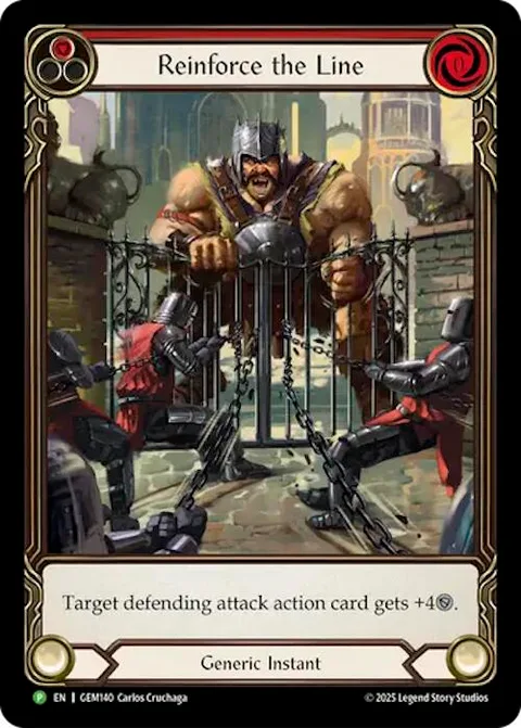 Reinforce the Line (Red)