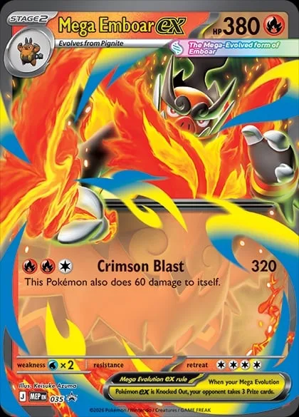Mega Emboar ex [Crimson Blast]
