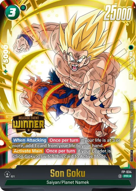 Son Goku (FP-034) [Fusion World]
