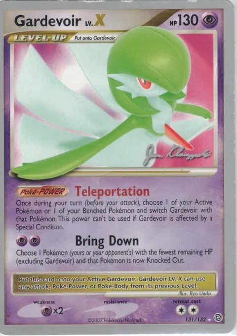 Gardevoir LV.X [Teleportation | Bring Down]
