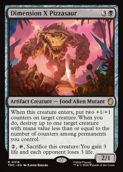 Dimension X Pizzasaur