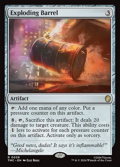 Exploding Barrel
