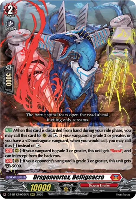 Dragonvortex, Belligeacro [D-Format]