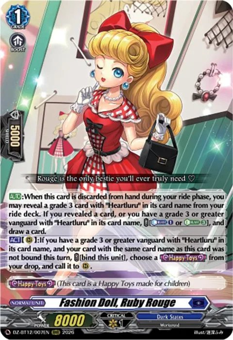 Fashion Doll, Ruby Rouge [D-Format]