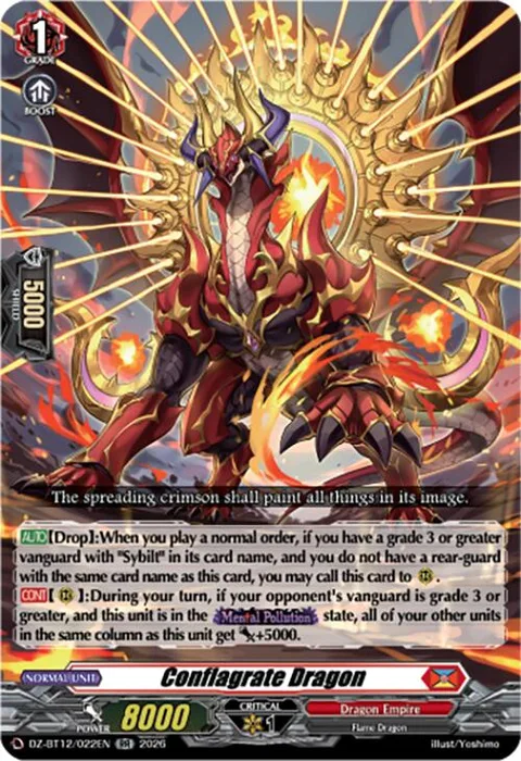 Conflagrate Dragon [D-Format]