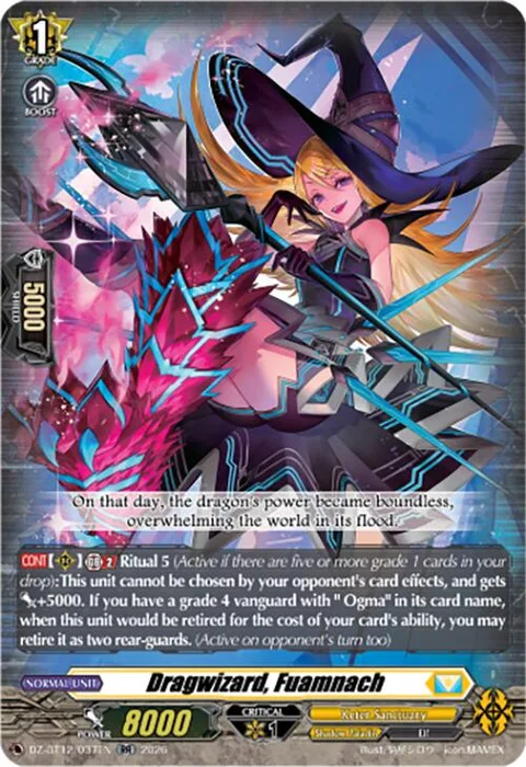 Dragwizard, Fuamnach [D-Format]